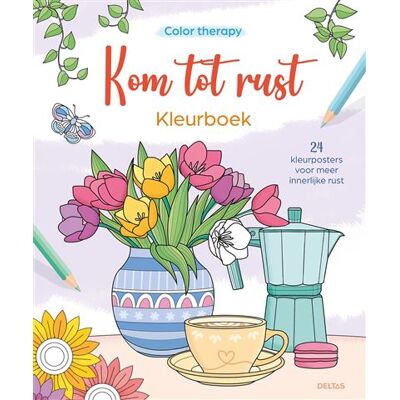 Zuidnederlandse Uitgeverij (ZNU) Color therapy Kom tot rust Kleurboek Zuidnederlandse Uitgeverij (ZNU) Color therapy Kom tot rust Kleurboek