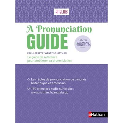 Nathan La prononciation guide + audio en ligne Nathan La prononciation guide + audio en ligne