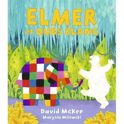 Kaleidoscope ELMER ET OURS BLANC Kaleidoscope ELMER ET OURS BLANC