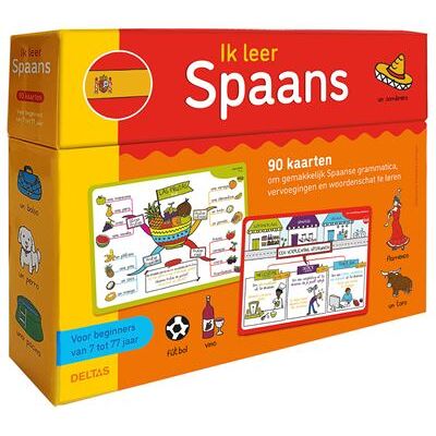 Zuidnederlandse Uitgeverij (ZNU) Ik leer Spaans - 90 kaarten Zuidnederlandse Uitgeverij (ZNU) Ik leer Spaans - 90 kaarten