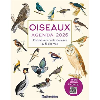 Rustica AGENDA CHANTS DES OISEAUX Rustica AGENDA CHANTS DES OISEAUX