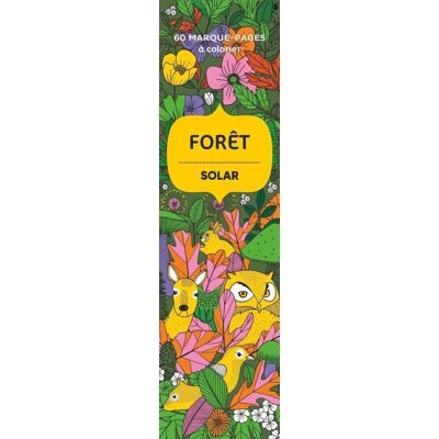 Solar MARQUE-PAGE FORET Solar MARQUE-PAGE FORET