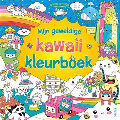 Zuidnederlandse Uitgeverij (ZNU) Mijn geweldige kawaii kleurboek Zuidnederlandse Uitgeverij (ZNU) Mijn geweldige kawaii kleurboek