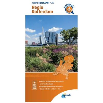 ANWB Media Fietskaart 25 - Regio Rotterdam ANWB Media Fietskaart 25 - Regio Rotterdam