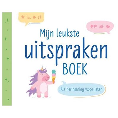 Zuidnederlandse Uitgeverij (ZNU) Mijn leukste uitspraken boek (groen) Zuidnederlandse Uitgeverij (ZNU) Mijn leukste uitspraken boek (groen)