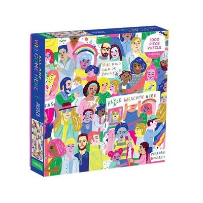 Galison Puzzle - All Are Welcome Here - Puzzel Galison Puzzle - All Are Welcome Here - Puzzel