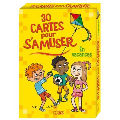 Lito 30 cartes pour s'amuser en vacances Lito 30 cartes pour s'amuser en vacances