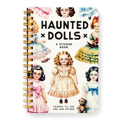Abrams Haunted Dolls Sticker Book Abrams Haunted Dolls Sticker Book
