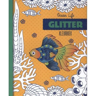 Interstat B.V. Glitter kleurboeken - Ocean Life Interstat B.V. Glitter kleurboeken - Ocean Life