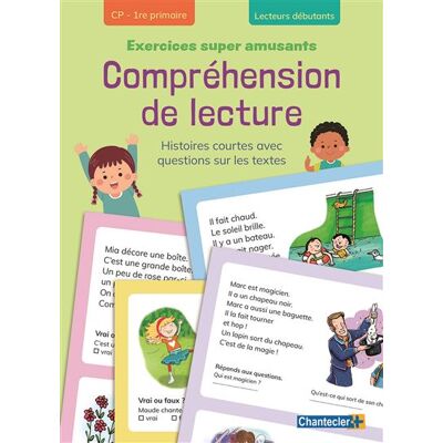 Chantecler EXERCICES SUPER AMUSANTS COMPREHENSION DE LECTURE CP (VERT) Chantecler EXERCICES SUPER AMUSANTS COMPREHENSION DE LECTURE CP (VERT)