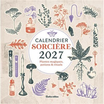 Rustica CALENDRIER MURAL SORCIERE Rustica CALENDRIER MURAL SORCIERE