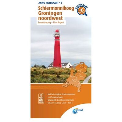 ANWB Media Fietskaart 3 - Schiermonnikoog, Groningen Noordwest (Lauwersoog, Groningen) ANWB Media Fietskaart 3 - Schiermonnikoog, Groningen Noordwest (Lauwersoog, Groningen)