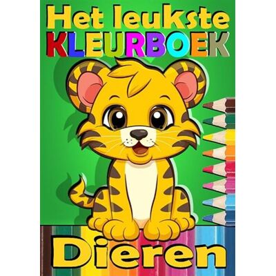 Mijnbestseller Het leukste kleurboek dieren Mijnbestseller Het leukste kleurboek dieren