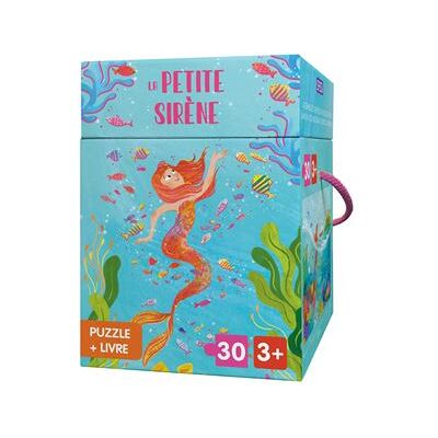 Sassi LA PETITE SIRENE (LIVRE + PUZZLE 30 PIECES) Sassi LA PETITE SIRENE (LIVRE + PUZZLE 30 PIECES)