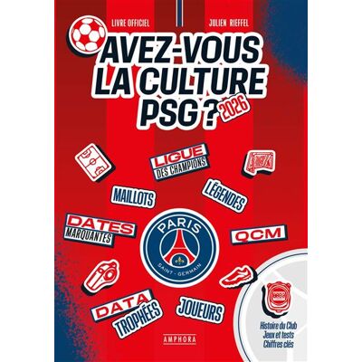 Amphora AVEZ-VOUS LA CULTURE PSG Amphora AVEZ-VOUS LA CULTURE PSG