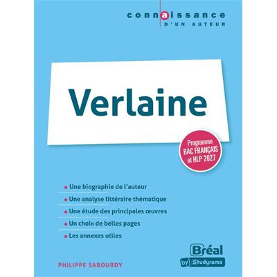 Bréal VERLAINE BAC FRANCAIS ET HLP Bréal VERLAINE BAC FRANCAIS ET HLP