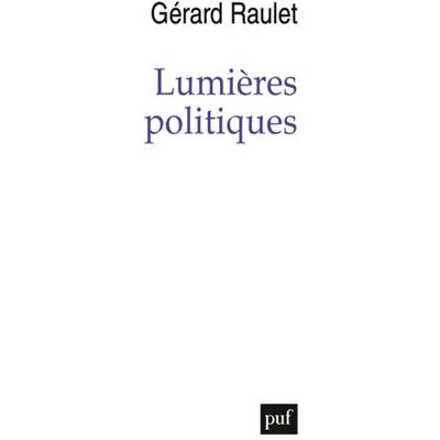 Puf LUMIERES POLITIQUES Puf LUMIERES POLITIQUES