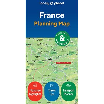 Lonely Planet France Planning Map 2ed - Engelse versie Lonely Planet France Planning Map 2ed - Engelse versie