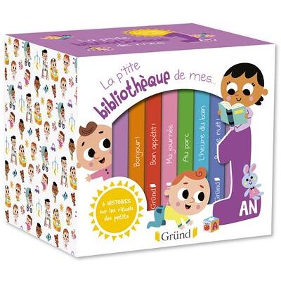 Grund LA PETITE BIBLIOTHEQUE DE MES 1 AN (COFFRET 6 LIVRES) Grund LA PETITE BIBLIOTHEQUE DE MES 1 AN (COFFRET 6 LIVRES)