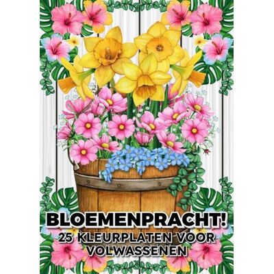 Mijnbestseller Bloemenpracht! - 25 Kleurplaten voor Volwassenen Mijnbestseller Bloemenpracht! - 25 Kleurplaten voor Volwassenen