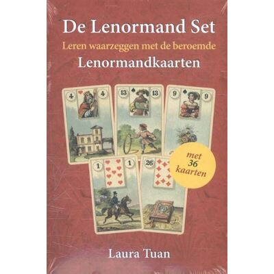 Uitgeverij Schors De Lenormand Set (boek + 36 kaarten) Uitgeverij Schors De Lenormand Set (boek + 36 kaarten)