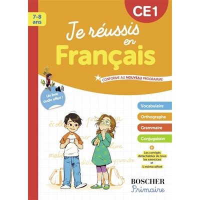 Belin Éducation JE REUSSIS EN FRANCAIS CE1 (+ LIVRE AUDIO OFFERT) Belin Éducation JE REUSSIS EN FRANCAIS CE1 (+ LIVRE AUDIO OFFERT)