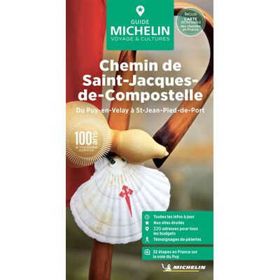 MICHELIN CHEMINS DE SAINT-JACQUES DE COMPOSTELLE 2026 MICHELIN CHEMINS DE SAINT-JACQUES DE COMPOSTELLE 2026