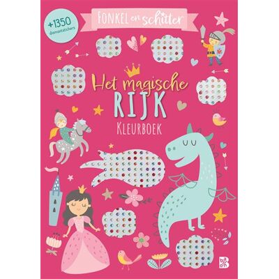 Standaard Uitgeverij Strips, Kids, Digits Het magische rijk kleurboek Standaard Uitgeverij Strips, Kids, Digits Het magische rijk kleurboek