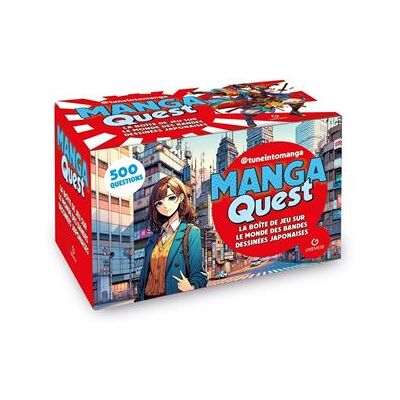Gremese MANGA QUEST LA BOITE DE JEU SUR LE MONDE DES BANDES DESSINES Gremese MANGA QUEST LA BOITE DE JEU SUR LE MONDE DES BANDES DESSINES