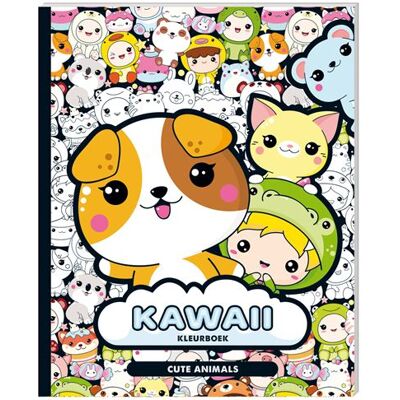 Interstat B.V. Kawaii Kleurboek - Cute Animals Interstat B.V. Kawaii Kleurboek - Cute Animals