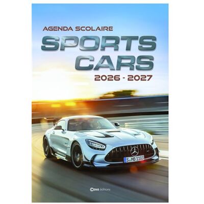 Casa SPORT CAR AGENDA SCOLAIRE 2026-2027 Casa SPORT CAR AGENDA SCOLAIRE 2026-2027