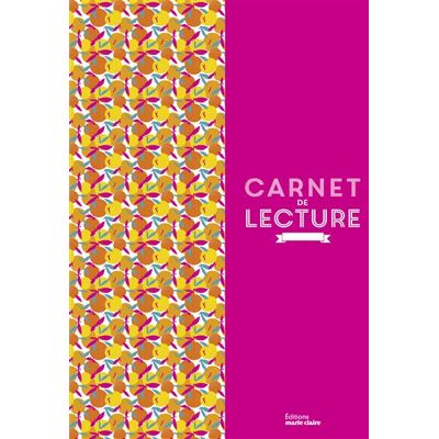 Marie Claire CARNET DE LECTURE Marie Claire CARNET DE LECTURE