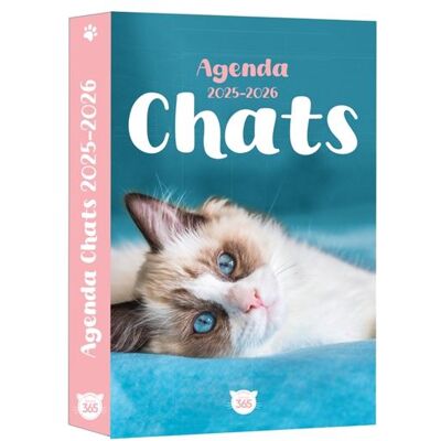 Editions 365 AGENDA SCOLAIRE 2025-2026 CHATS Editions 365 AGENDA SCOLAIRE 2025-2026 CHATS