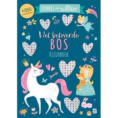 Standaard Uitgeverij Strips, Kids, Digits Het betoverde bos kleurboek Standaard Uitgeverij Strips, Kids, Digits Het betoverde bos kleurboek