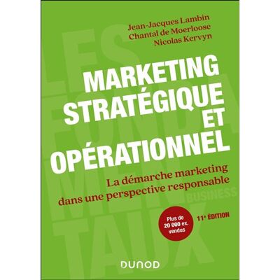 Dunod MARKETING STRATEGIQUE ET OPERATIONNEL Dunod MARKETING STRATEGIQUE ET OPERATIONNEL