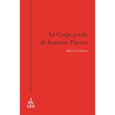Apogee Le corps perdu de suzanne thover Apogee Le corps perdu de suzanne thover