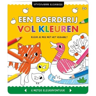 Interstat B.V. Uitvouwbaar kleurboek - Een boerderij vol kleuren Interstat B.V. Uitvouwbaar kleurboek - Een boerderij vol kleuren