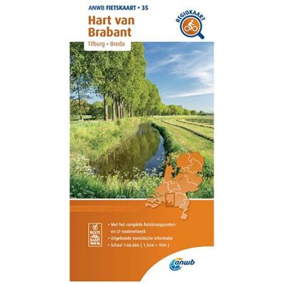 ANWB Media Fietskaart 35 - Hart van Brabant (Tilburg, Breda) ANWB Media Fietskaart 35 - Hart van Brabant (Tilburg, Breda)