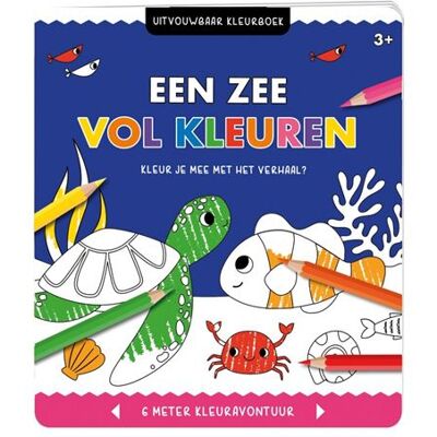 Interstat B.V. Uitvouwbaar kleurboek - Een zee vol kleuren Interstat B.V. Uitvouwbaar kleurboek - Een zee vol kleuren
