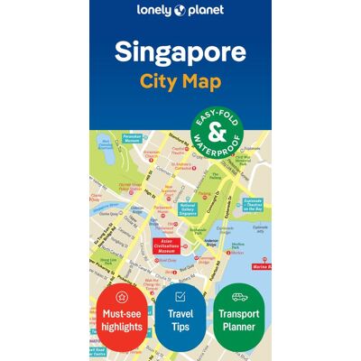 Lonely Planet Singapore City Map 2ed - Engelse versie Lonely Planet Singapore City Map 2ed - Engelse versie