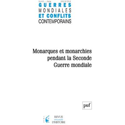 Puf GUERRES MONDIALES ET CONFLITS CONTEMPORAINS,294 Puf GUERRES MONDIALES ET CONFLITS CONTEMPORAINS,294
