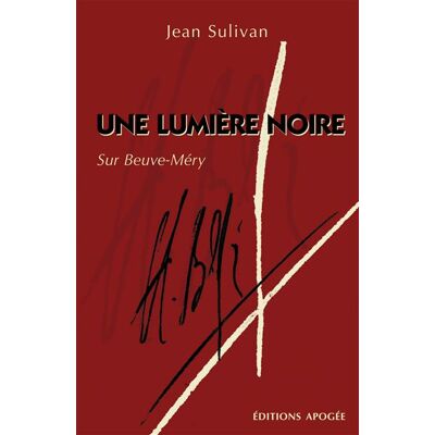 Apogee UNE LUMIERE NOIRE Apogee UNE LUMIERE NOIRE