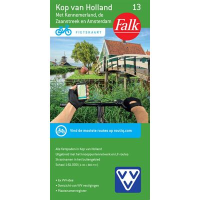 Falkplan Fietskaart 13. Kop van Holland Falkplan Fietskaart 13. Kop van Holland