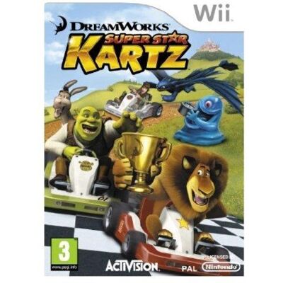 Logithéque DREAMWORKS SUPERSTAR KARTZ WII Logithéque DREAMWORKS SUPERSTAR KARTZ WII