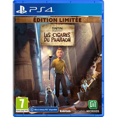 Microids Tintin Reporter Les Cigares Du Pharaon édition limitée PS4 FR/NL Microids Tintin Reporter Les Cigares Du Pharaon édition limitée PS4 FR/NL