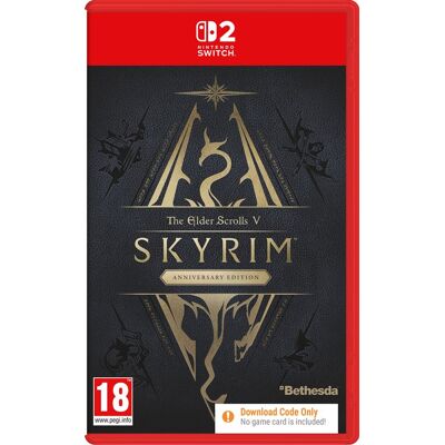 Bethesda The Elder Scrolls V Skyrim (Code In Box) Switch 2 FR/NL Bethesda The Elder Scrolls V Skyrim (Code In Box) Switch 2 FR/NL