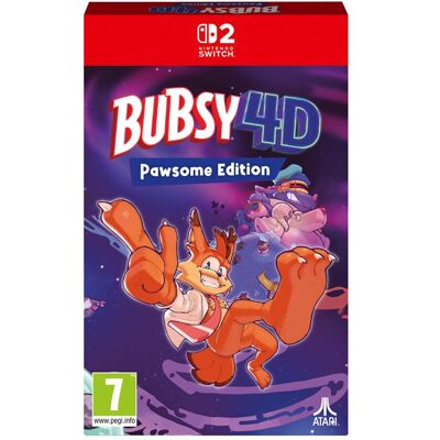 Premium Bubsy 4D Pawsome Edition Nintendo Switch 2 Premium Bubsy 4D Pawsome Edition Nintendo Switch 2
