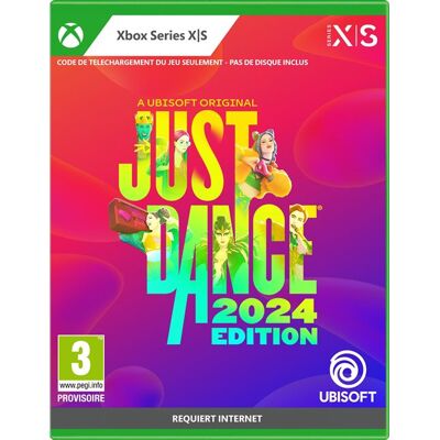 Ubisoft Just Dance 2024 Edition Code in a box Xbox Series X/S Ubisoft Just Dance 2024 Edition Code in a box Xbox Series X/S