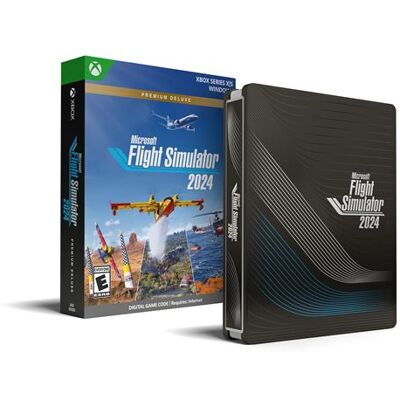Microsoft Flight Simulator 2024 Premium Deluxe Edition voor Xbox Series en PC Microsoft Flight Simulator 2024 Premium Deluxe Edition voor Xbox Series en PC