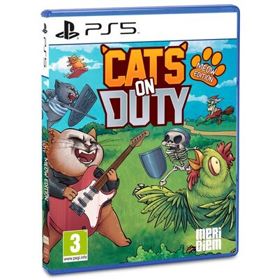 MERIDIEM GAMES Cats On Duty Meow Edition PS5 MERIDIEM GAMES Cats On Duty Meow Edition PS5